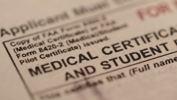 An overview of the medical certification exam form as seen in the "The New York Times presents: Lies in Flight." (FX)